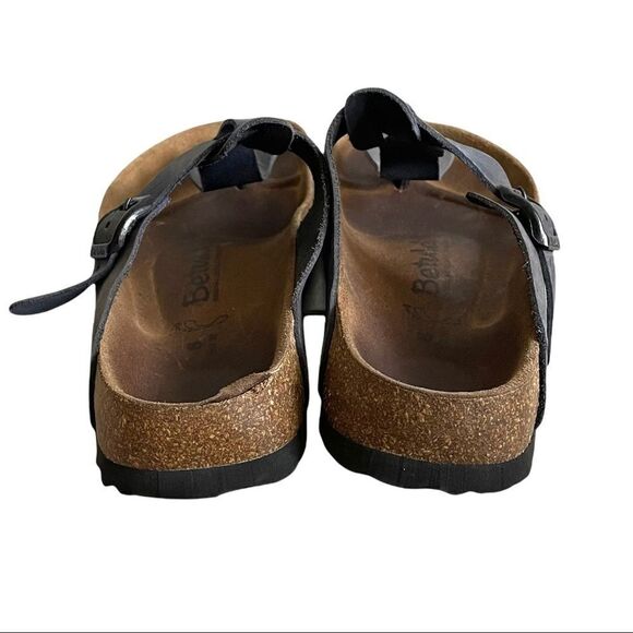 BIRKENSTOCK Betula Cork Gizeh Thong Orthopedic Sandals Grey 6 - Picture 5 of 11